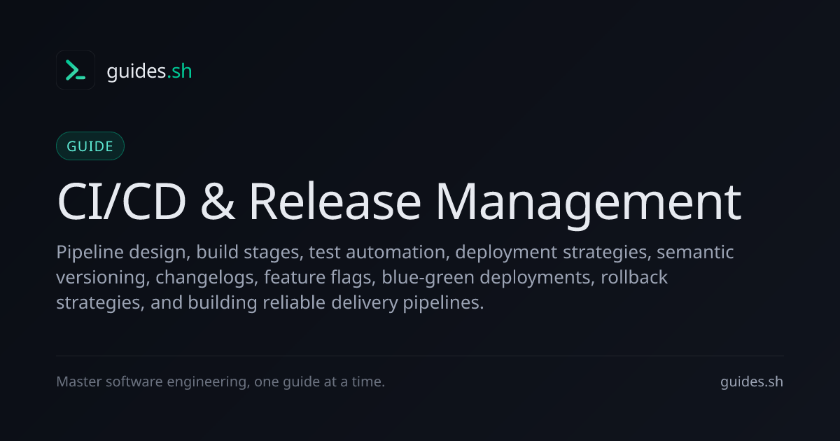 CI/CD & Release Management: Overview | Guides.sh